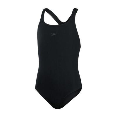 Meisjes medalist eco endurance+ eendelig badpak (zwart)