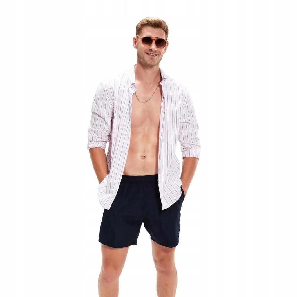 Mens Leisure 16 Swim Shorts (Navy)
