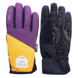 Gants De Ski POINTE Femme (Jaune De Cadmium / Violet Prune)