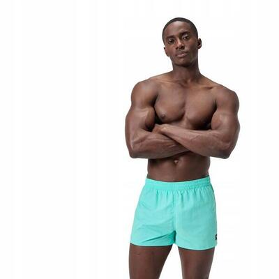 Heren volley retro zwemshort (blauw)