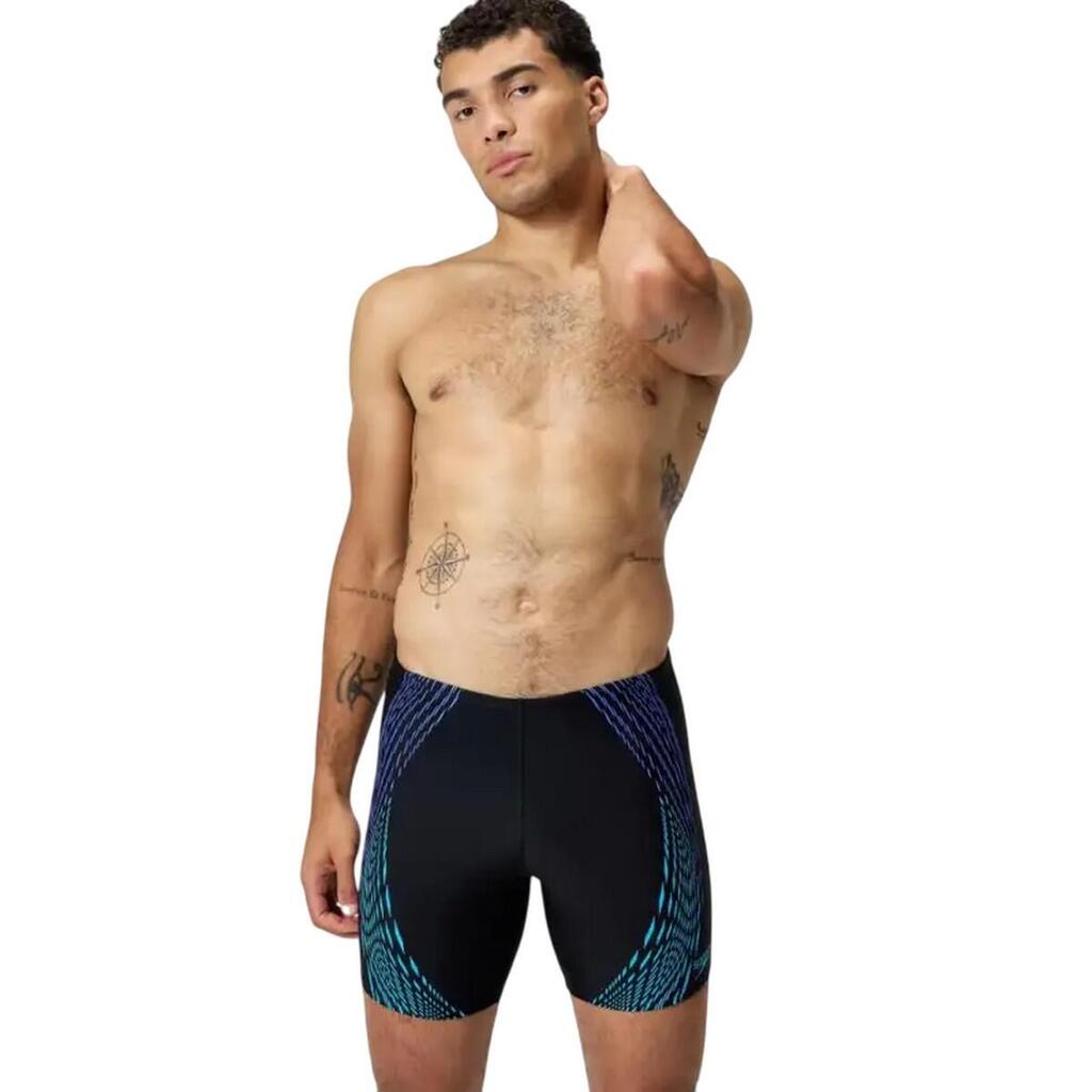 Mens Duo Logo Jammer Shorts (Blue)