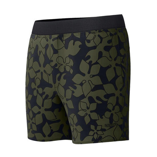 Costume Da Bagno A Pantaloncino Stampato Uomo Speedo Volley Verde