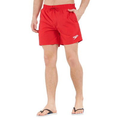 Heren essentials zwemshorts (rood)