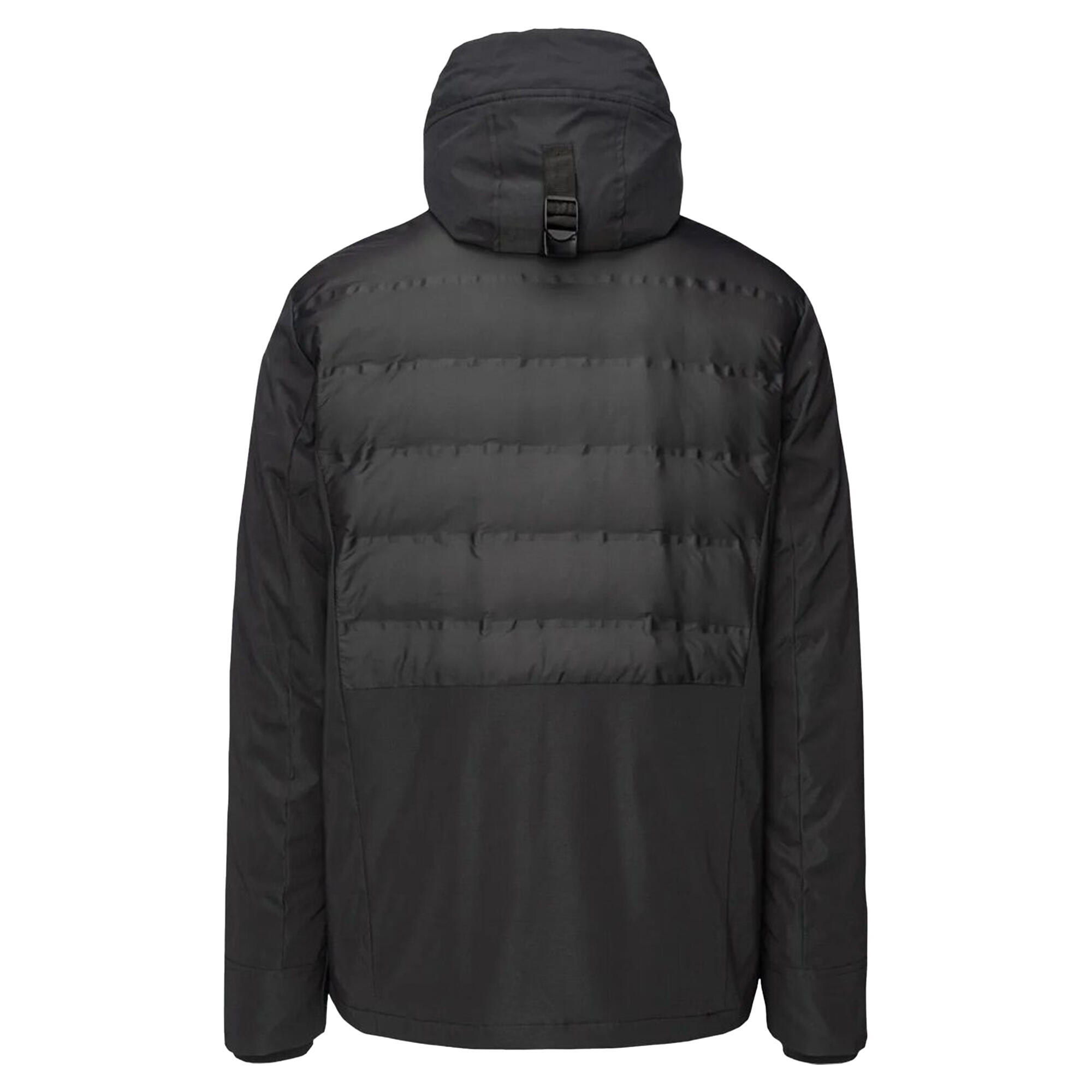HEAITHpool Men Down Jacket Hood Warm Glossy Autumn