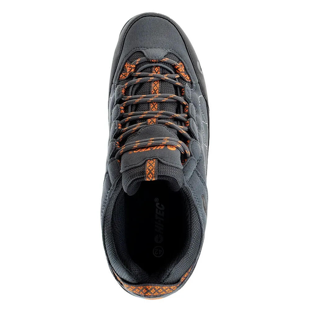 Wanderschuhe "Gelen Ii" Herren Dunkelgrau/Schwarz/Orange 3/4