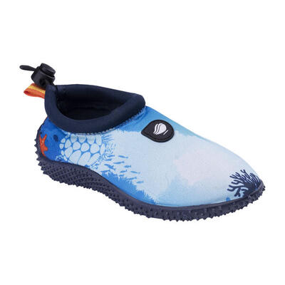 Tabuk zeeprint waterschoenen voor kinderen/kinderen (blauw)