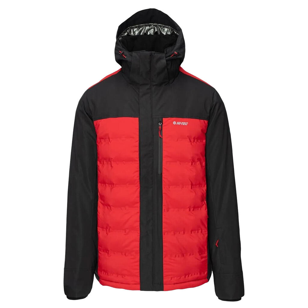 Mens Helten Padded Jacket (Black/Red)