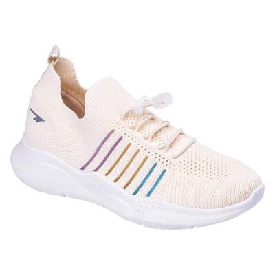 Dames miyas wandelschoenen (licht beige)