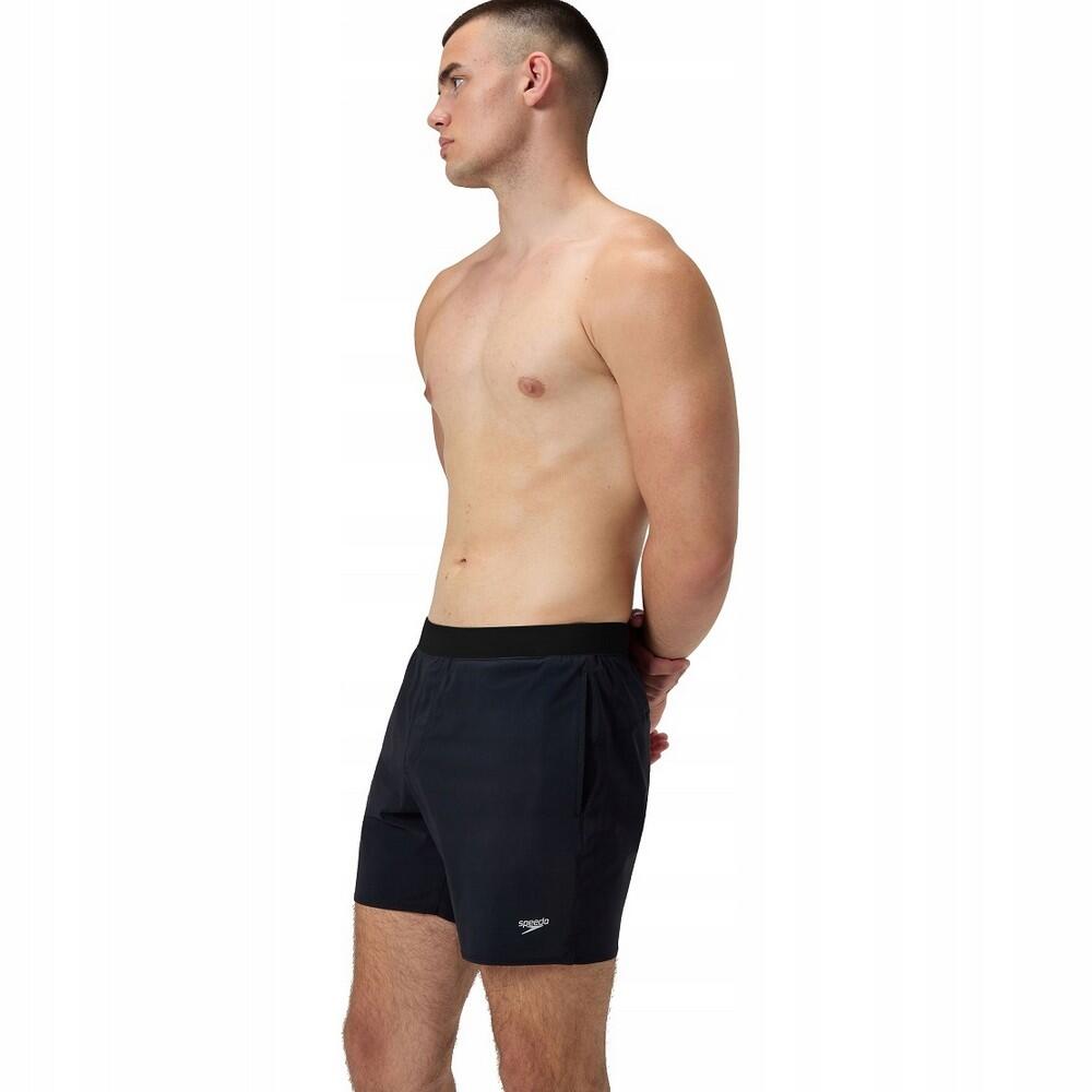 Short De Bain SOLID Homme (Noir) 3/4