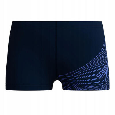 Jongens medley logo zwemshort (blauw)