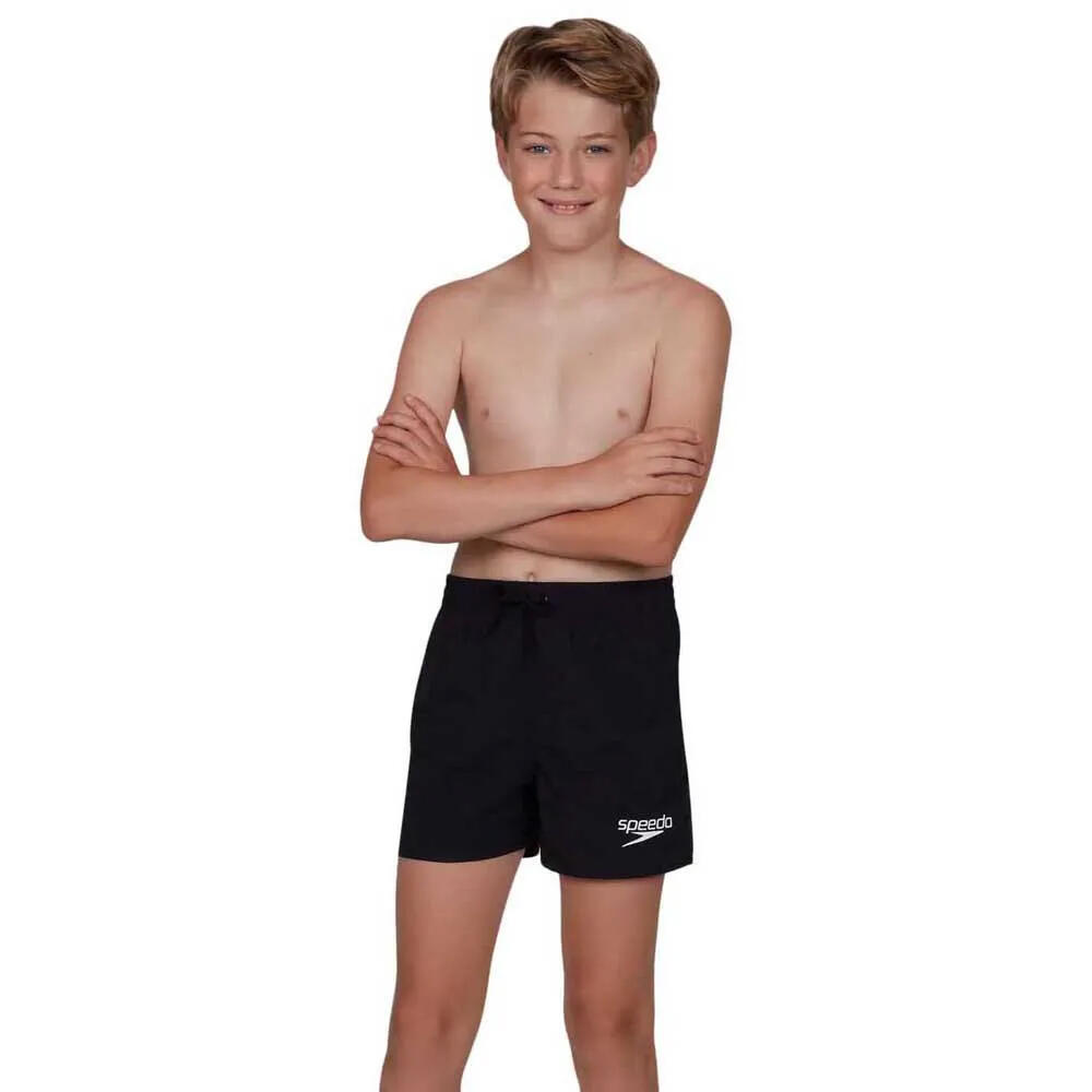 Boys Essential 13 Swim Shorts (Black)