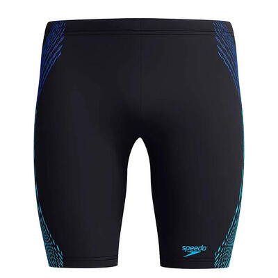 Heren tech panel jammer zwemshort (blauw)
