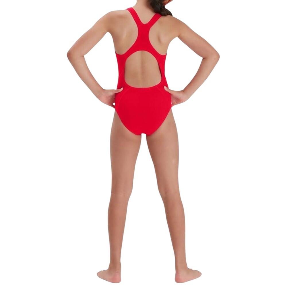 Maillot De Bain 1 Pièce ECO Fille (Rouge) 2/4