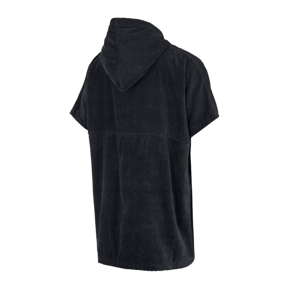 Poncho für HerrenDamen Unisex Bad Damen und Herren Schwarz/Gelb 2/2
