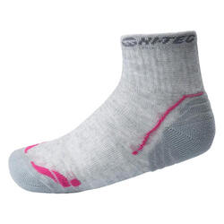 Chaussettes VORENO Enfant (Gris / Gris Clair / Rose)