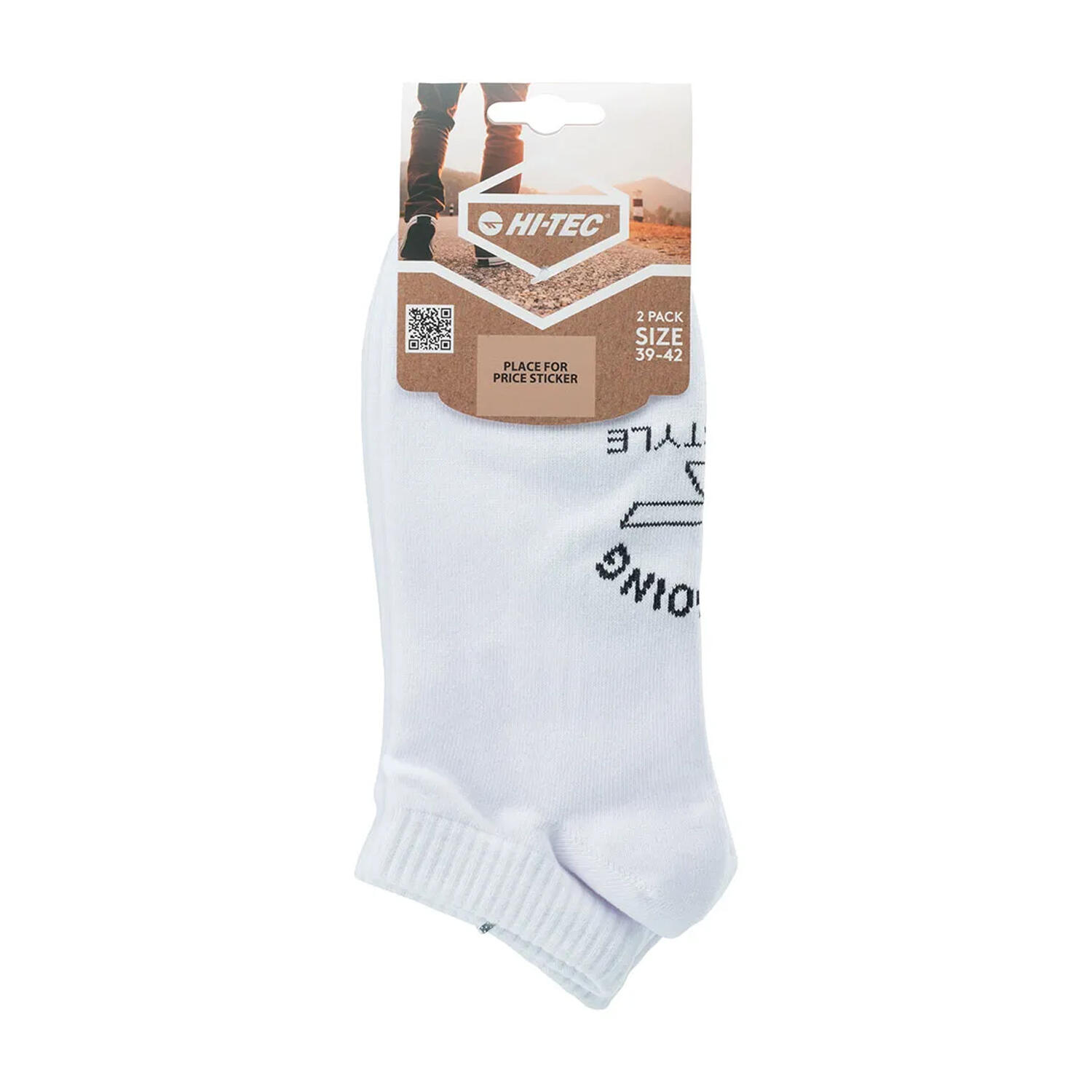 Socquettes HARTELI Homme (Blanc) 4/4