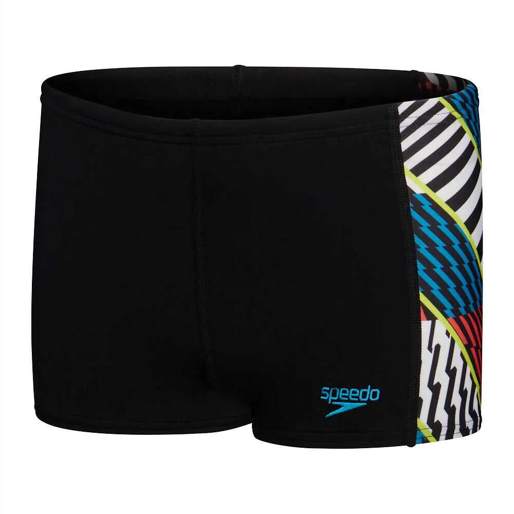 Speedo - Slip De Bain Digital Garçon (noir / Rouge) - Bas De Maillot De Bain - Noir|rouge - Taille Unique - Decathlon