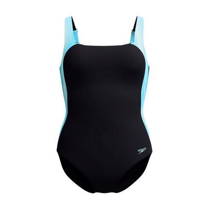 Dames Spdscu Lunalustre Eendelig Zwempak (Blauw)