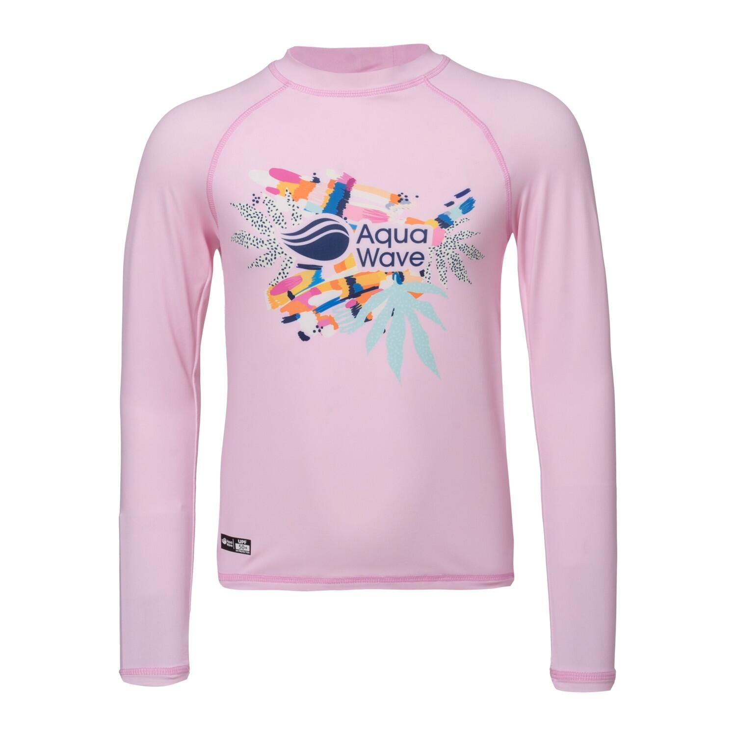 Aquawave - Tshirt Uver Fille (rose) - T-shirt Manches Courtes - Rose - Decathlon
