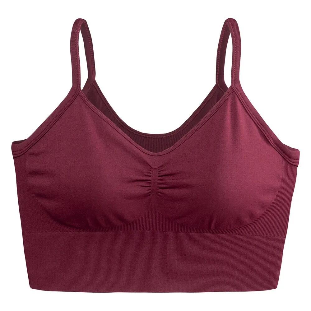 Iq - Brassière De Sport Ilaria Femme (pourpre) - Soutien-gorge - Bordeaux|marron|rouge - S - Decathlon