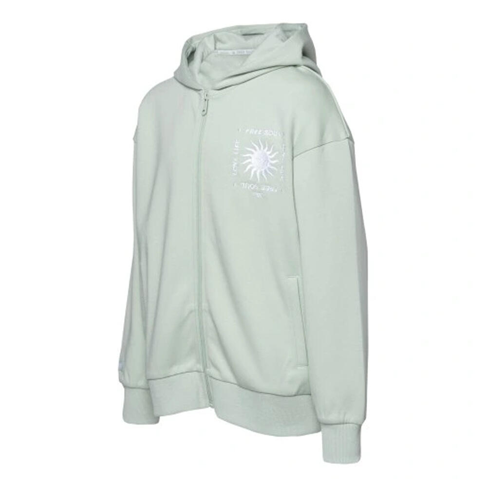 Sudadera con Cremallera Rigel para Niños/Niñas Verde Escarcha 3/3