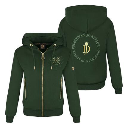Holly Sportvest Dames Flesgroen XS Rits