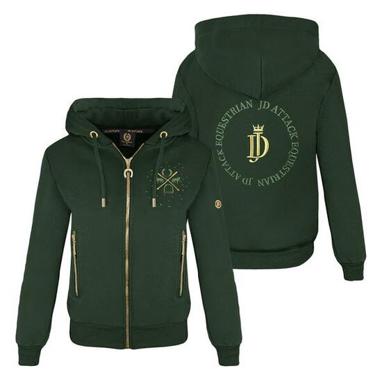 Holly Sportvest Dames Flesgroen XS Rits