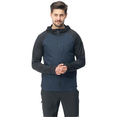 Heren jorse hoodie (hemelkapitein/zwart)