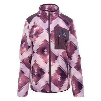 Dames cloyne fleecejack (paars)