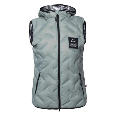 Dames huel gewatteerd primaloft gilet (groen)