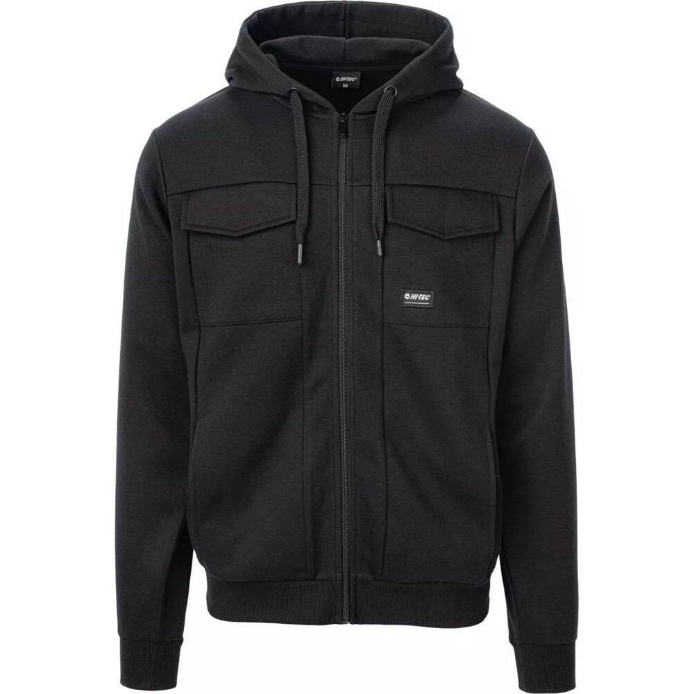 Mens Barin Full Zip Hoodie (Black)