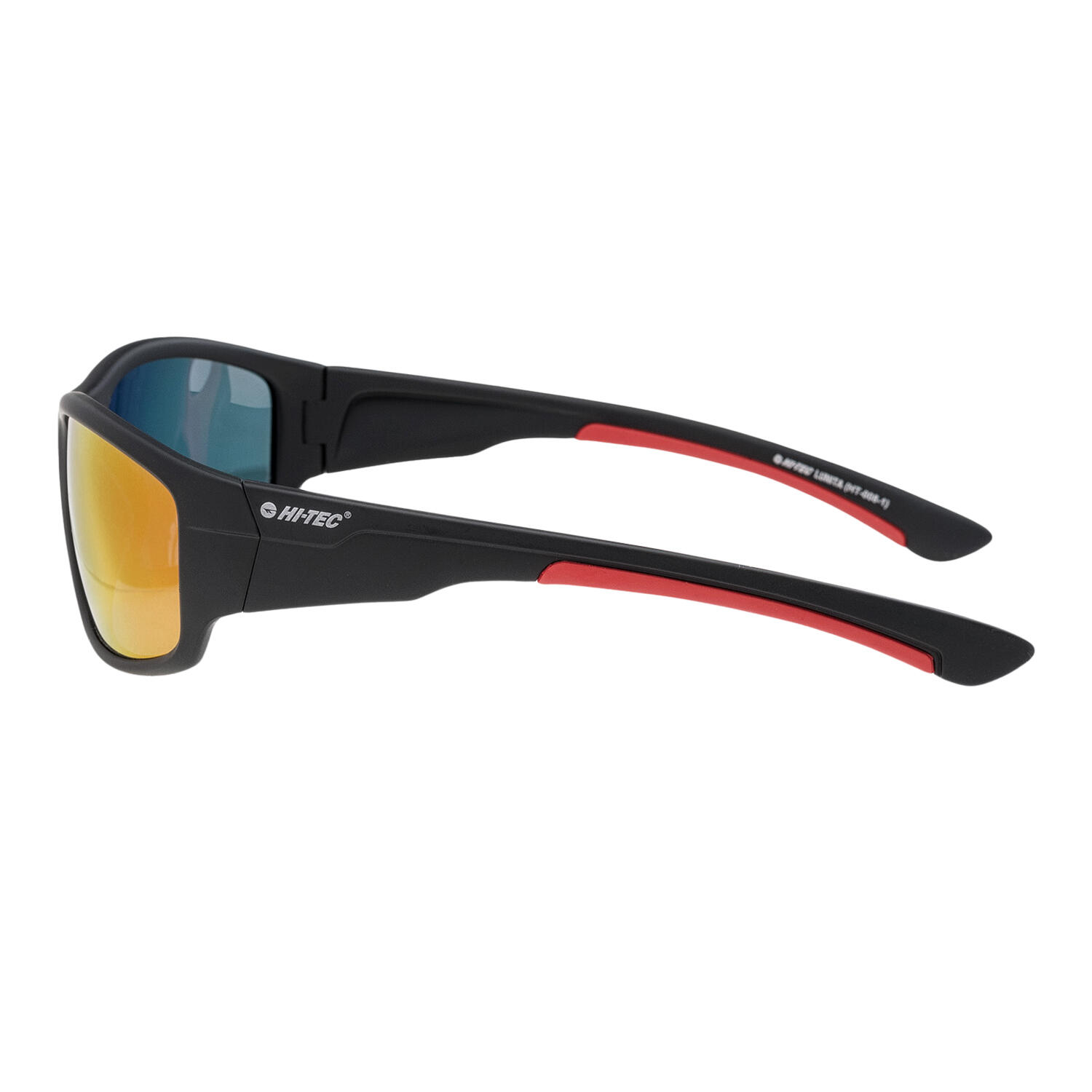 Gafas de Sol Lunita para Adultos Unisex Negro, Rojo 3/3