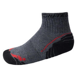 Chaussettes VORENO Enfant (Gris Foncé / Noir / Rouge)