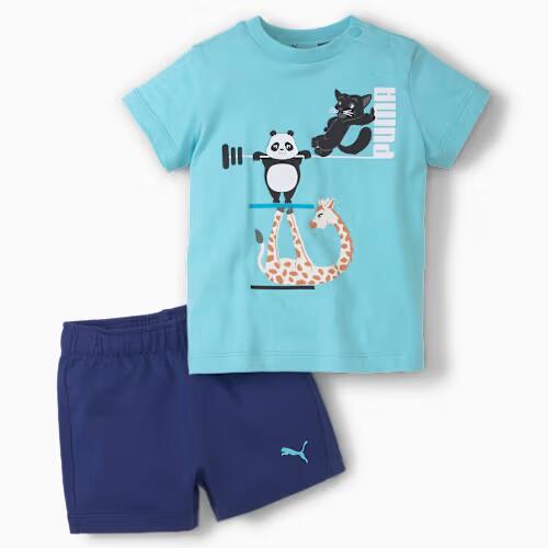 PUMA Paw Infants Set 599815-49 BLUE