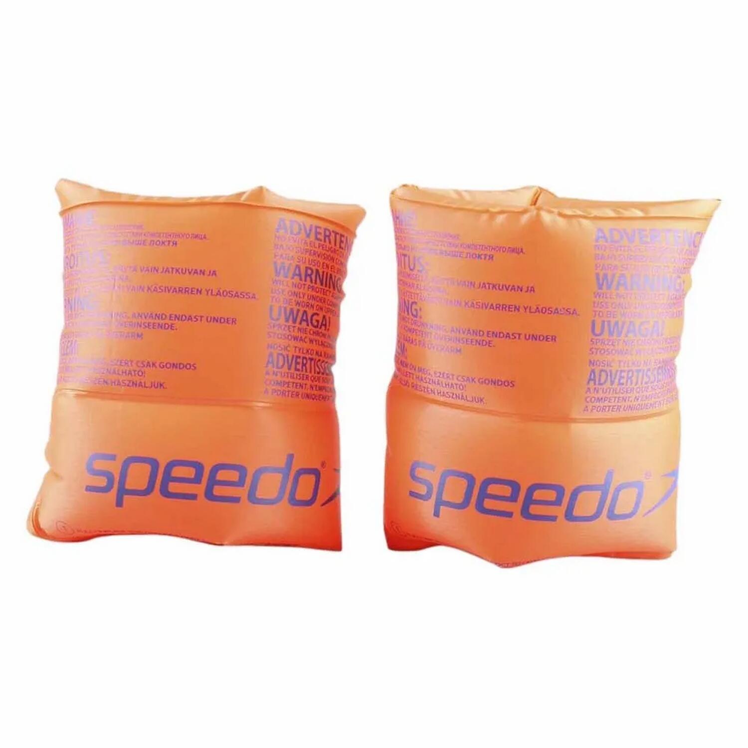 Speedo - Brassards De Natation Enfant (orange) - Brassard De Piscine - Jaune|orange - Decathlon