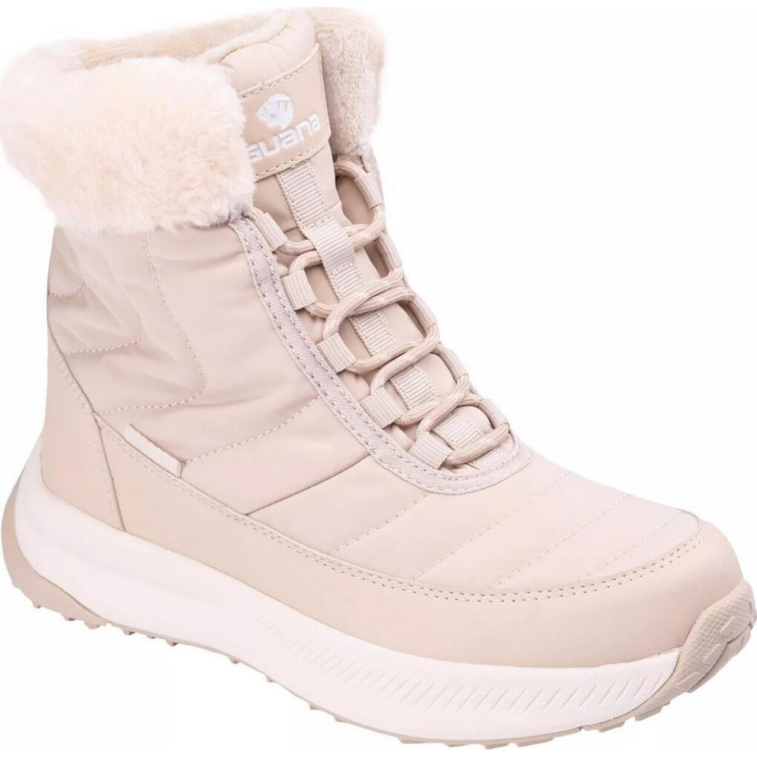 Iguana - Bottines De Marche Irine Femme (beige) - Chaussures De Sport - Beige - Decathlon