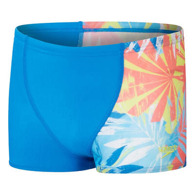 Costume Da Bagno A Pantaloncino Stampa Digitale Ragazzi Speedo Alvr V Blu Rosso