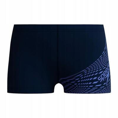 Jongens embleem zwemshorts (blauw)