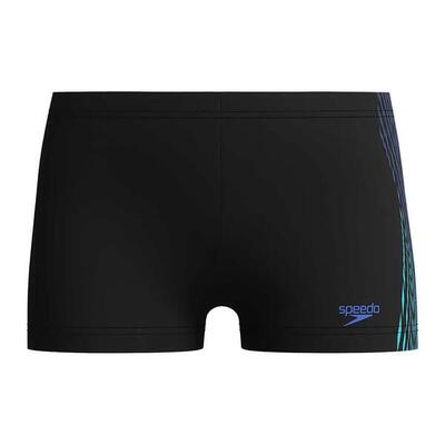 Jongens plastisol opleg zwemshort (blauw)