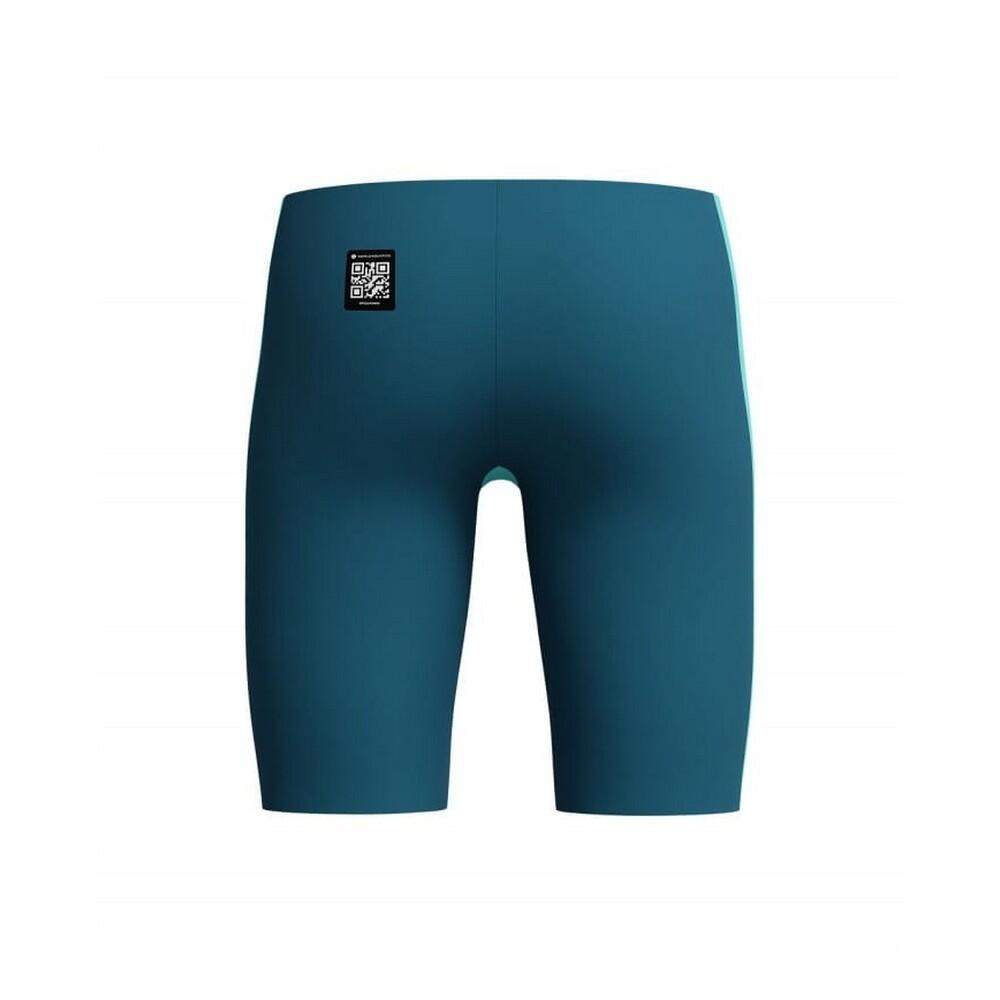 Pantaloncini Jammer Resistenza+ Vita Alta Ragazzi Speedo Fastskin Max Blu 2/4