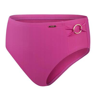 Dames hoog rise zwemshort (roze)