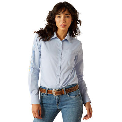 Camicia da concorso equestre da donna Ariat Team Kirby Stretch