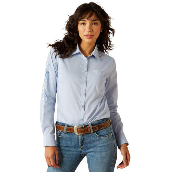 Camicia da concorso equestre da donna Ariat Team Kirby Stretch