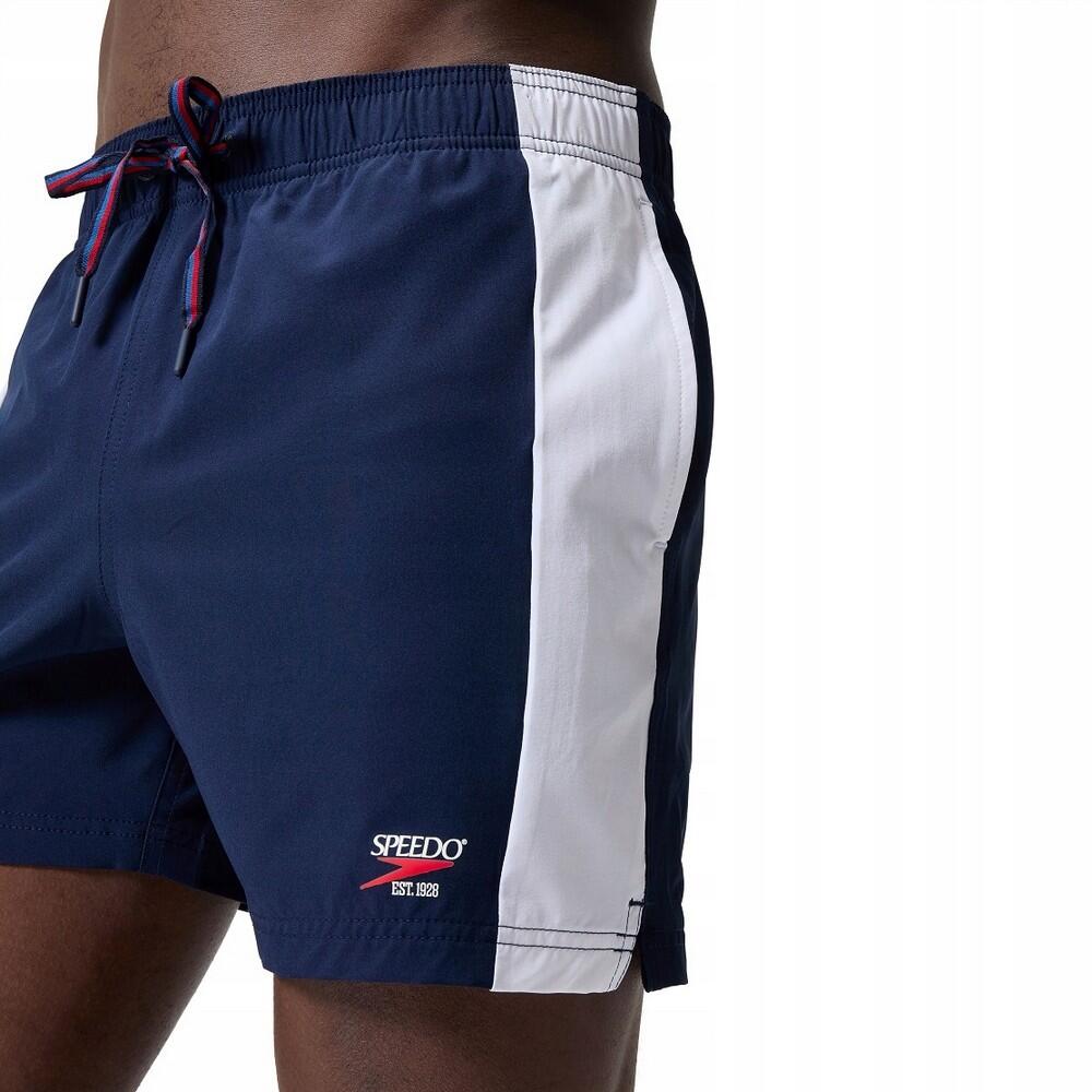 Short De Bain VOLLEY Homme (Bleu Marine) 3/4