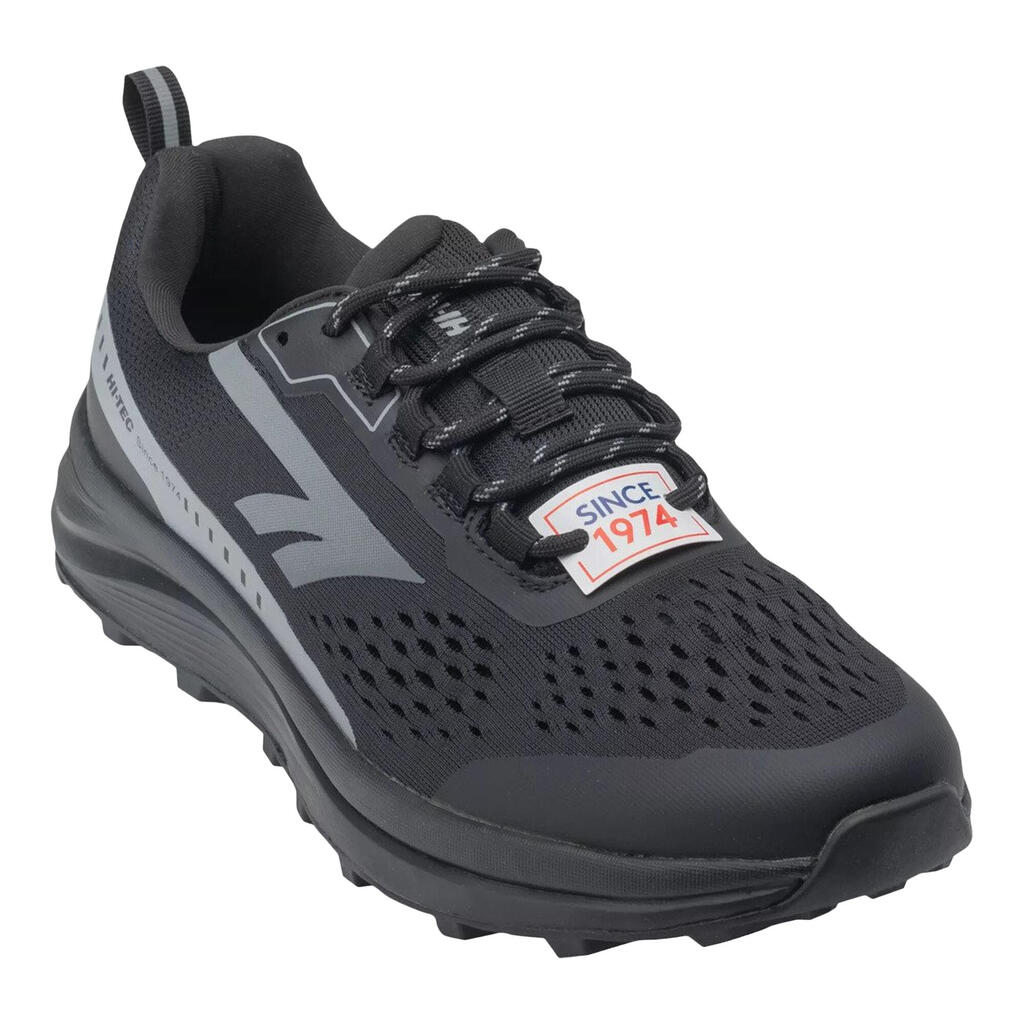 Mens Tolis Trainers (Black/Grey)