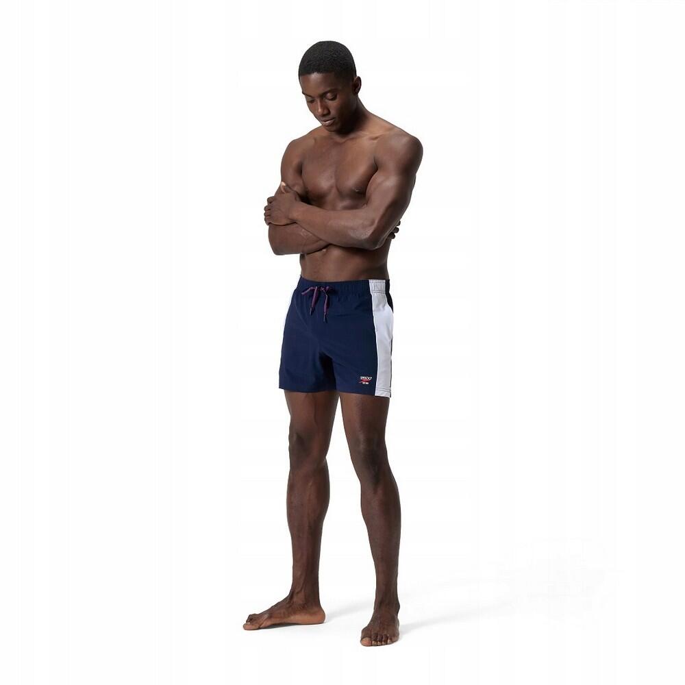 Short De Bain VOLLEY Homme (Bleu Marine) 4/4