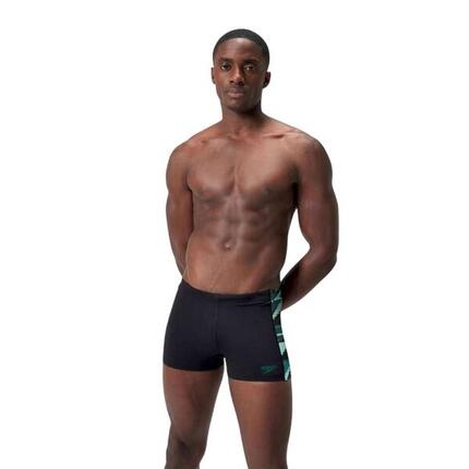 Short De Bain Style Panneau HYPERBOOM Homme (Vert)