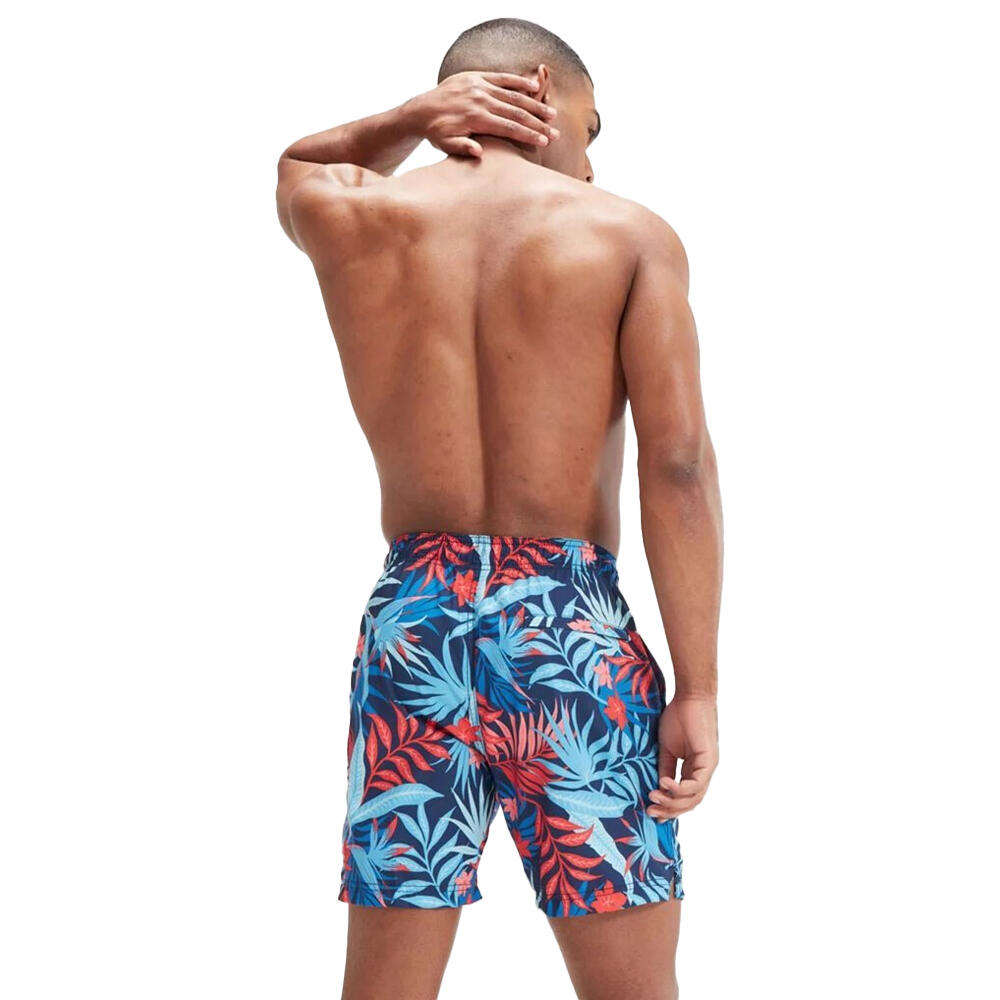 Short De Bain VOLLEY Homme (Bleu Violacé) 2/3