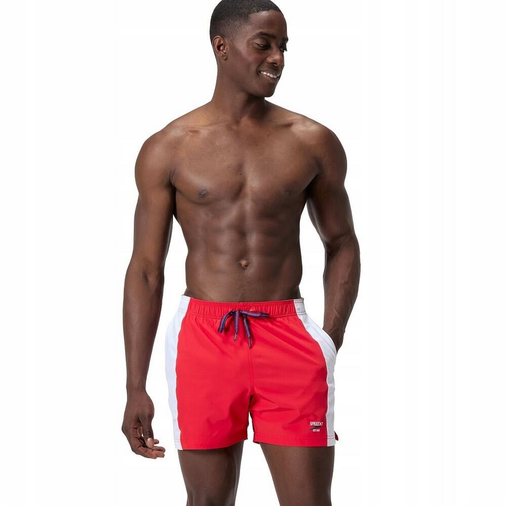 Mens Volley Swim Shorts (Red)