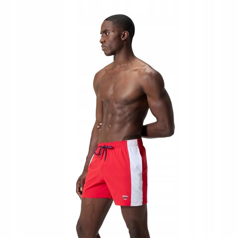 Mens Volley Swim Shorts (Red)